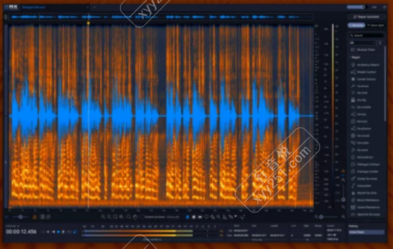 iZotope RX12 人声提取 噪音消除 AI智能 去环境音 去噪音-行音悦 - XYY