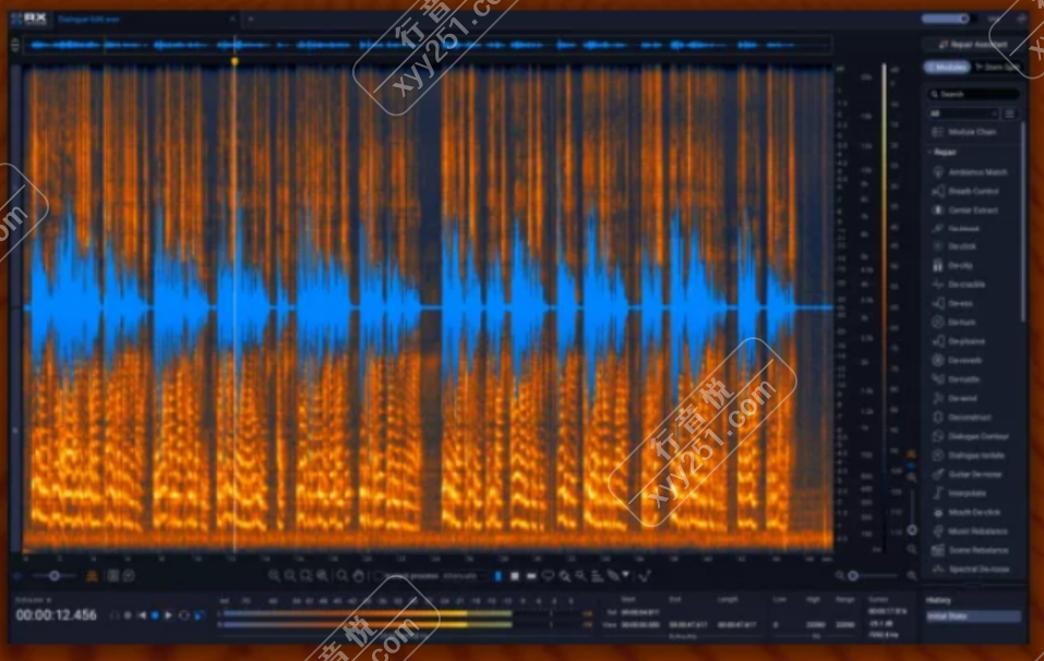 图片[1]-iZotope RX12 人声提取 噪音消除 AI智能 去环境音 去噪音-行音悦 - XYY