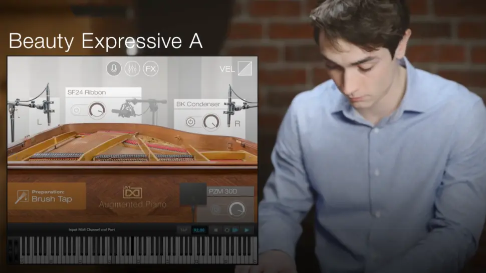 UVI Augmented Piano 创意准备钢琴工作站
