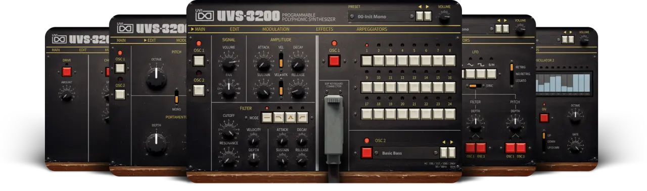 UVI UVS-3200 经典合成器音色库