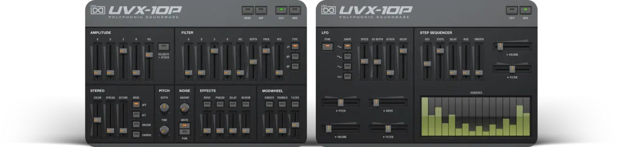 UVI UVX-10P 经典合成器音色库