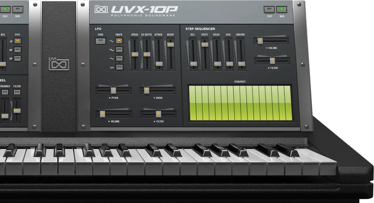 UVI UVX-10P 经典合成器音色库-行音悦 - XYY