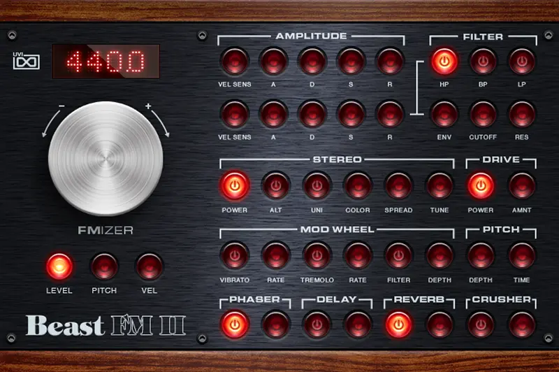 UVI The Beast FM加法合成器