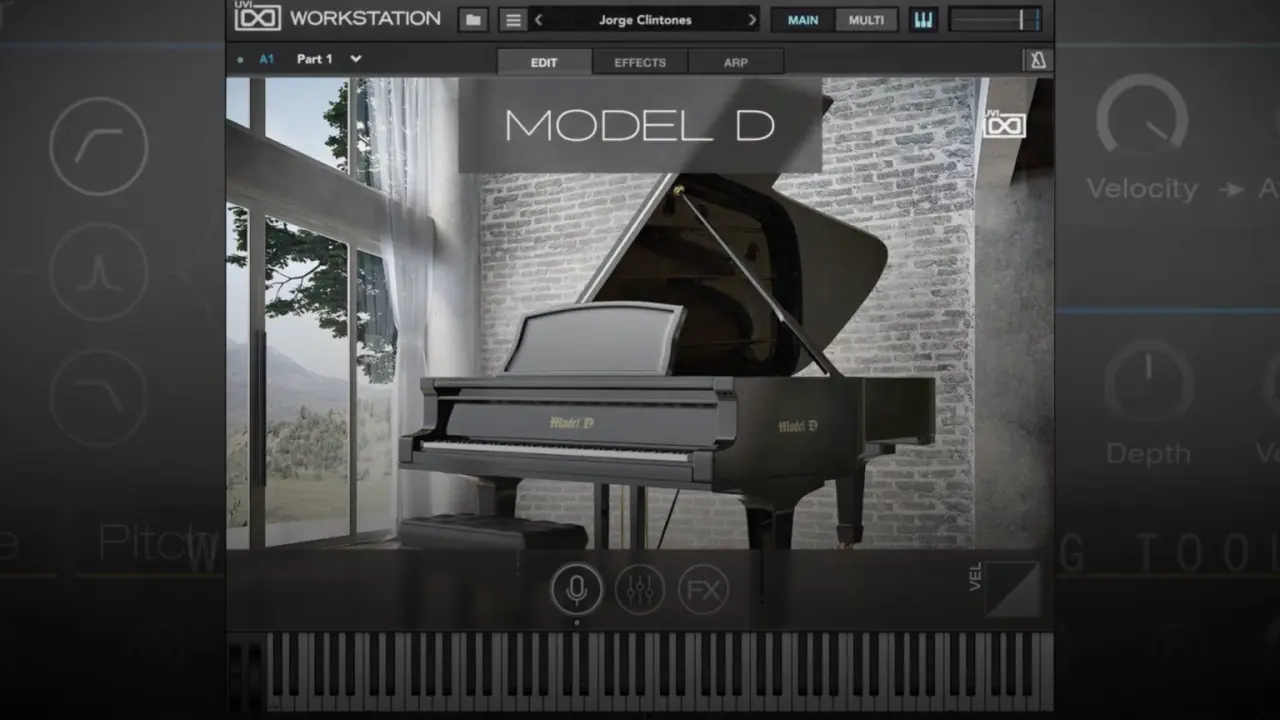 UVI Model D 施坦威D音乐会三角钢琴音源
