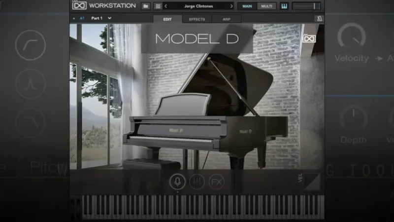 UVI Model D 施坦威D音乐会三角钢琴音源-行音悦 - XYY