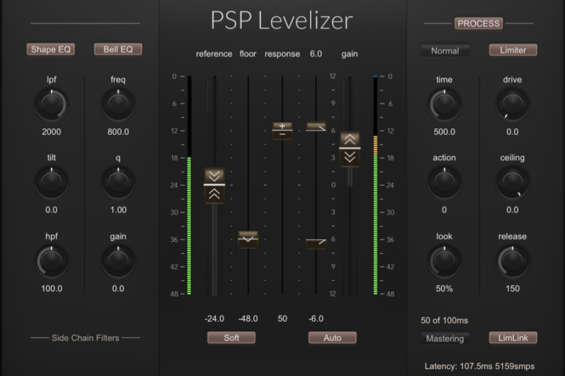 PSPaudioware PSP Levelizer 智能自动电平控制插件 WIN-行音悦 - XYY