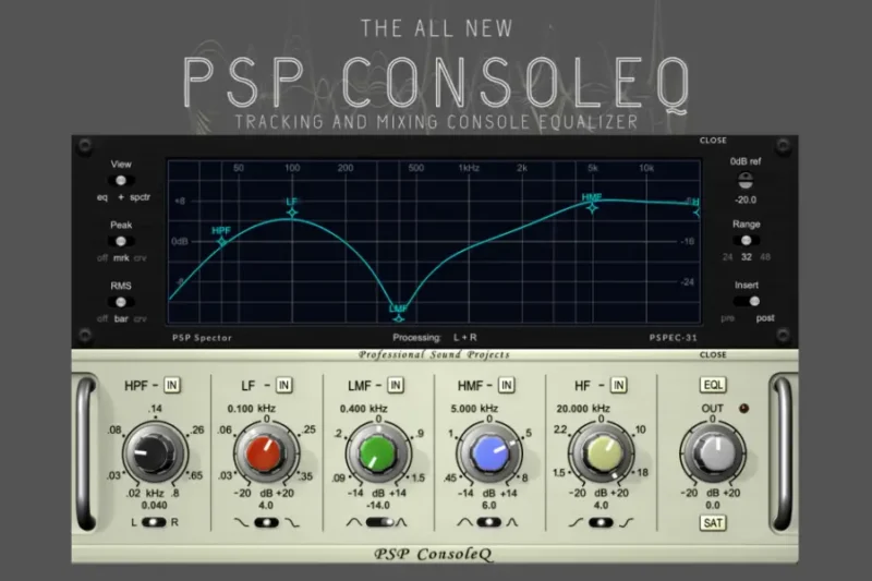 PSP ConsoleQ 英式均衡器 控制台EQ插件