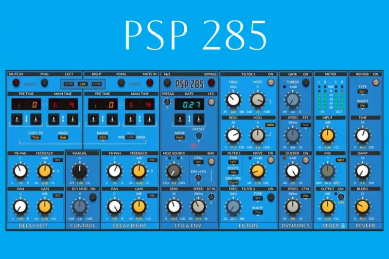 PSPaudioware PSP 285 超级半模块化延迟机 WIN-行音悦 - XYY