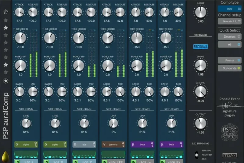 PSPaudioware PSP auralComp 多声道压缩限制器 WIN/MAC-行音悦 - XYY