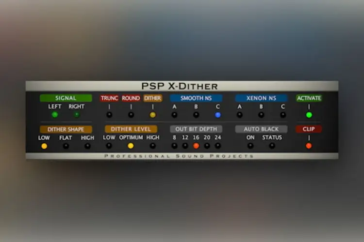 PSP X-Dither 抖动插件 母带噪声整形