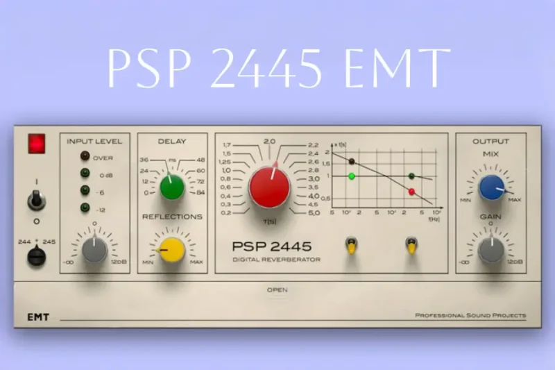 PSPaudioware PSP 2445 EMT 经典数字板式混响 WIN/MAC-行音悦 - XYY