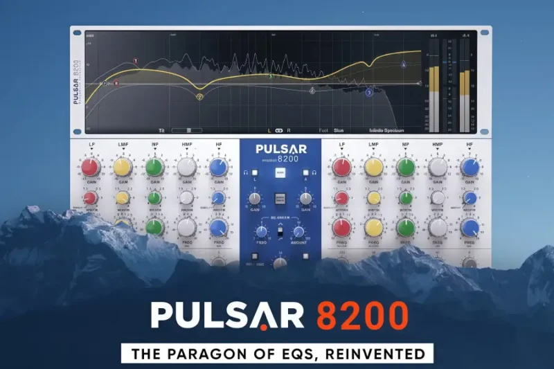 Pulsar Audio 8200 经典GML8200母带均衡器WIN/MAC-行音悦 - XYY