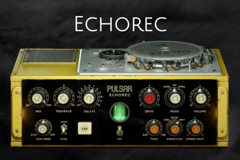 Pulsar Audio Echorec 磁鼓延迟WIN/MAC-行音悦 - XYY