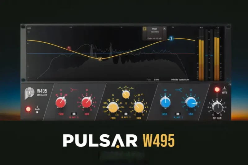 Pulsar Audio W495 均衡器 VST3 / AAX / AU 插件