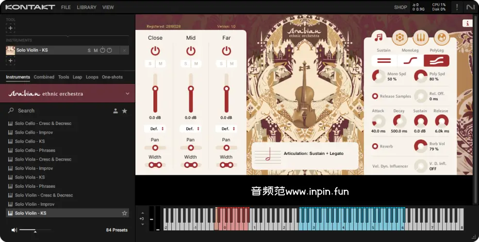 中东阿拉伯音源-Strezov Sampling Arabian Ethnic Orchestra KONTAKT