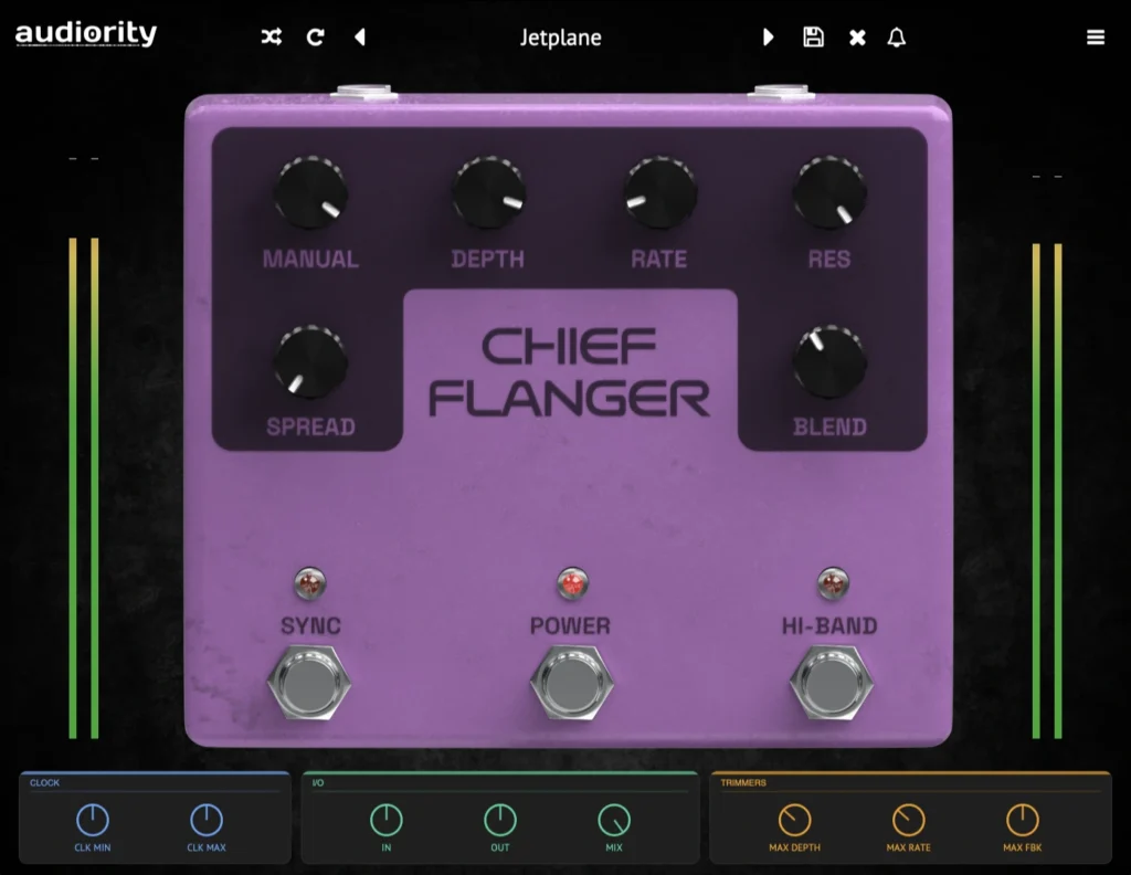 Audiority Chief Flanger 双模式镶边 (WIN)