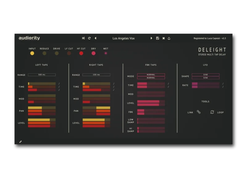 Audiority Deleight 多抽头延迟 (WIN/MAC)-行音悦 - XYY