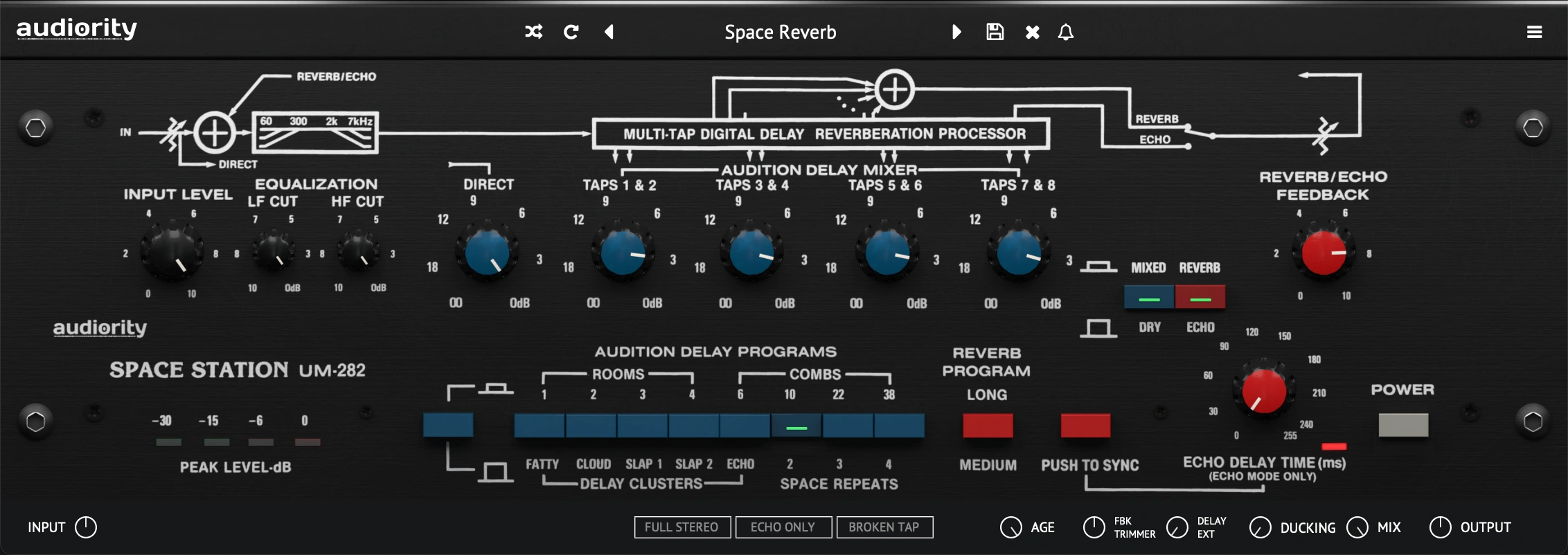 Audiority Space Station UM282 恒星混响 (WIN)