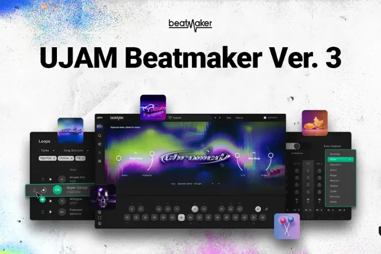 uJAM Beatmaker 3 节奏鼓机合集WIN