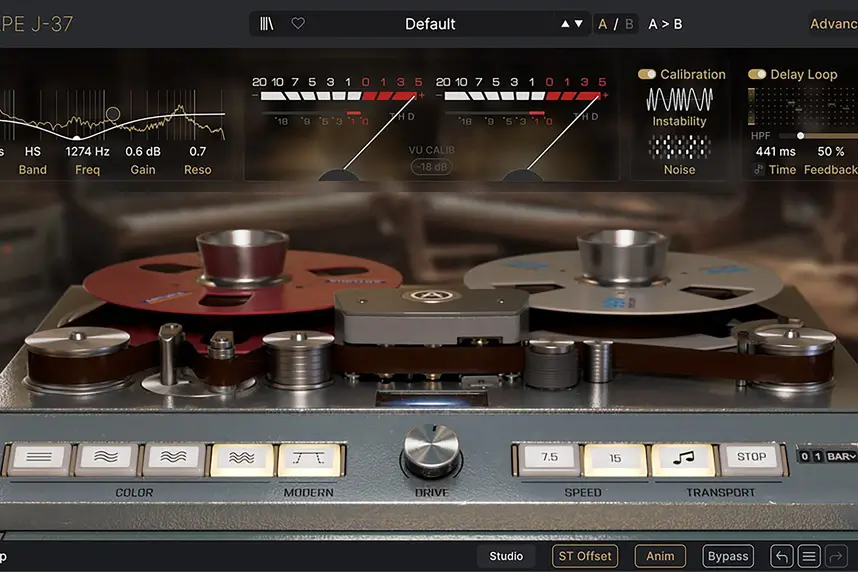 Arturia Tape J-37 电子管磁带机模拟WIN/MAC