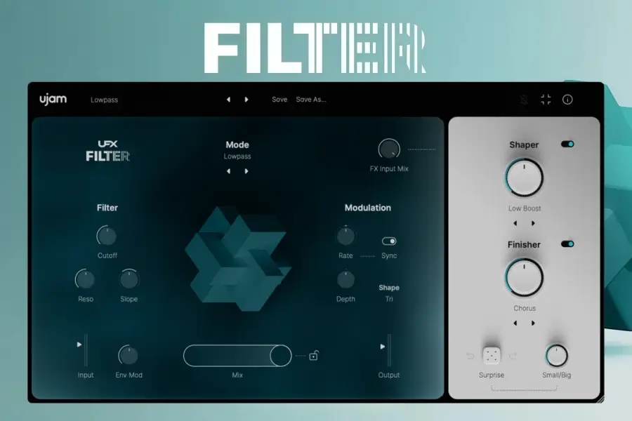uJAM UFX Filter 滤波器WIN/MAC