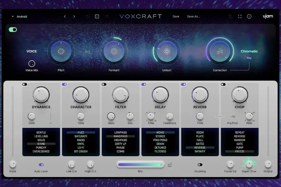 uJAM VOXCRAFT 人声效果器WIN/MAC