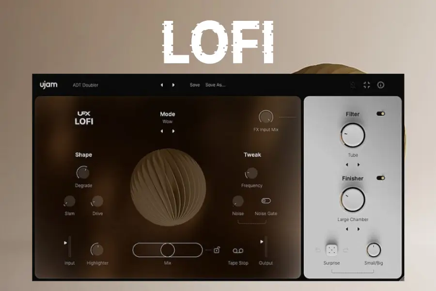 uJAM UFX Lofi 低保真效果器WIN/MAC
