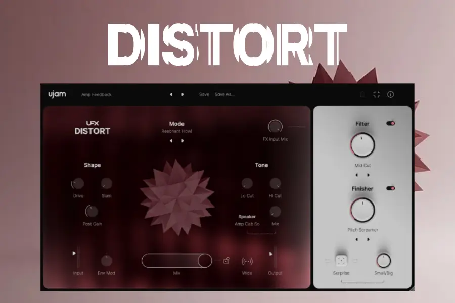 uJAM UFX Distort 失真塑形器WIN/MAC
